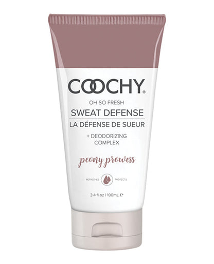 Coochy Sweat Defense Protection Lotion - 3.4 Oz Peony Prowess Classic Brands