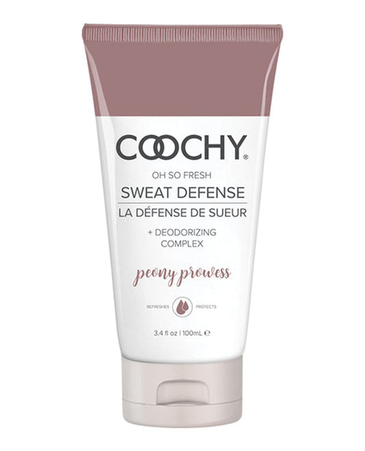 Coochy Sweat Defense Protection Lotion - 3.4 Oz Peony Prowess Classic Brands 1657