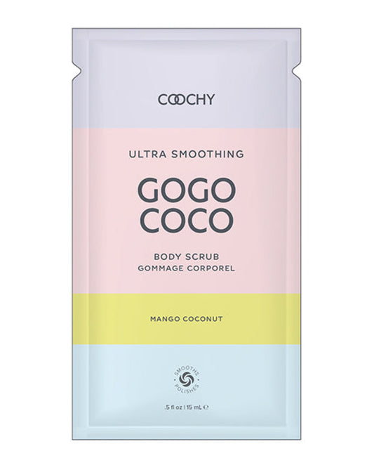 Coochy Ultra Smoothing Body Scrub Foil - .35 Oz Mango Coconut Classic Brands 1657
