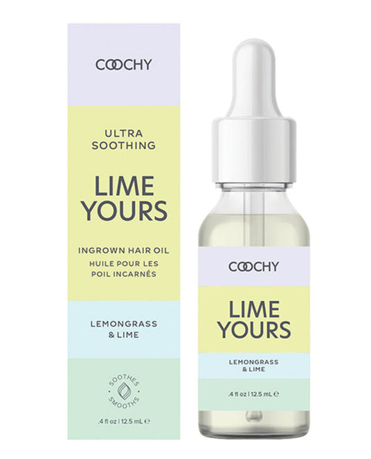 Coochy Ultra Soothing Ingrown Hair Oil - .5 Oz Lemongrass Lime Classic Brands 1657