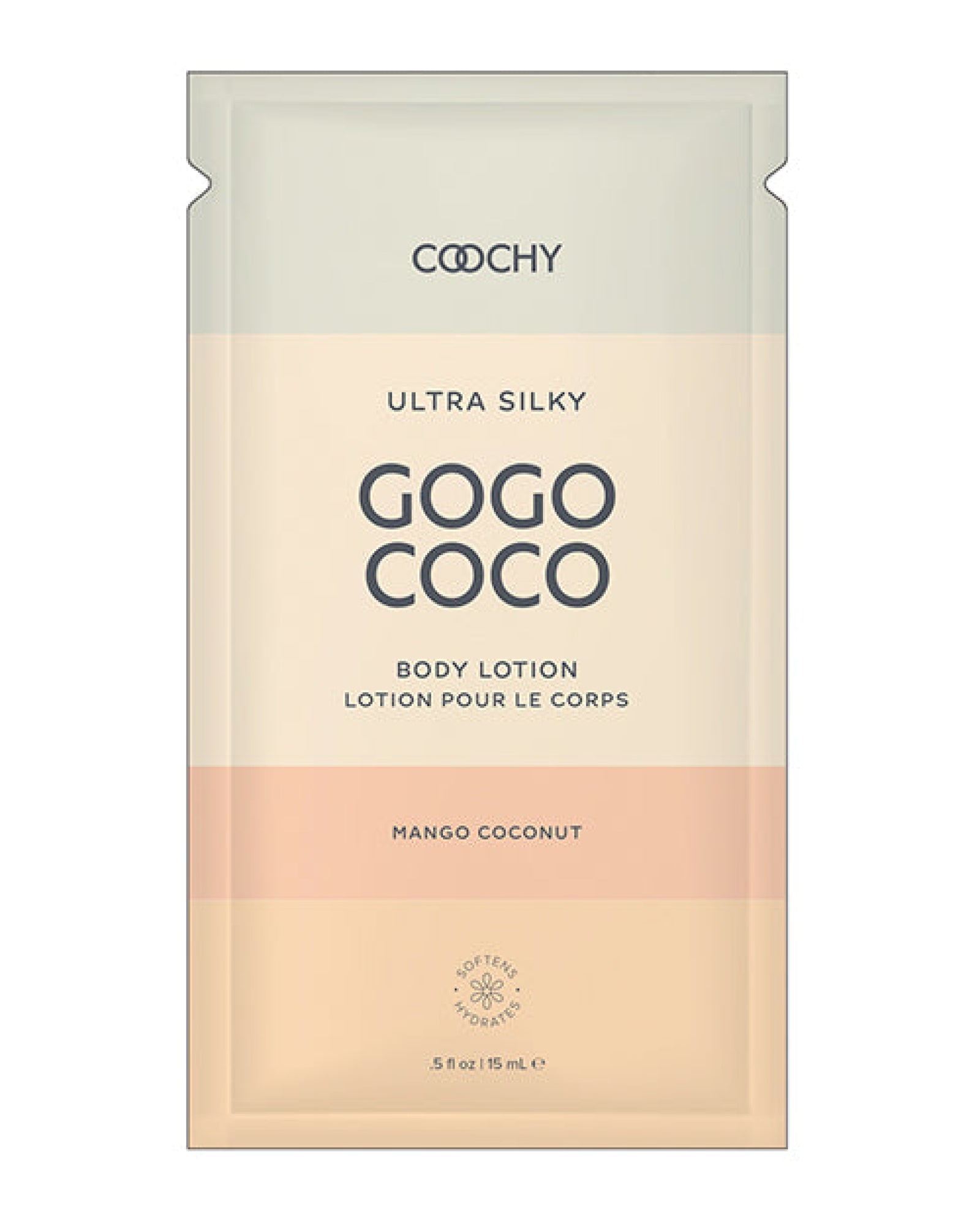 Coochy Ultra Silky Body Lotion Foil - .35 Oz Mango Coconut Classic Brands