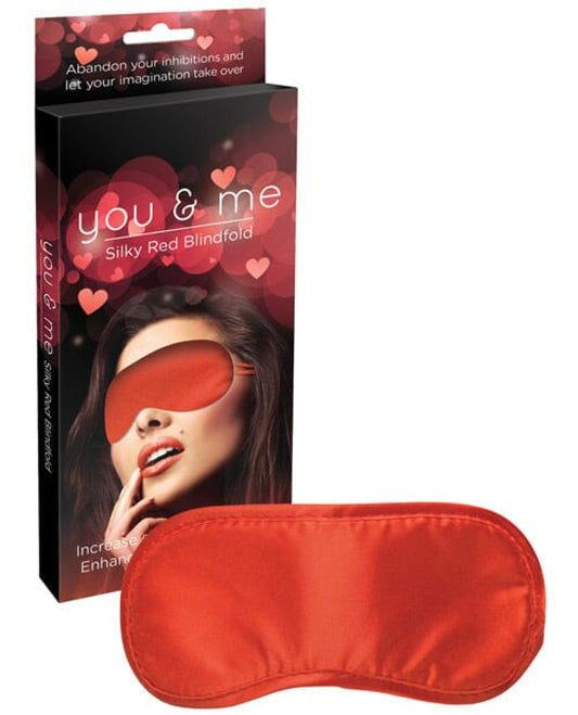 You & Me Silky Red Blindfold Creative Conceptions 1657