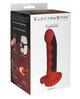 Electrastim Silicone Fusion Komodo Dildo - Red-black Electrastim