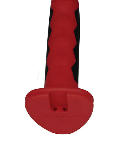 Electrastim Silicone Fusion Komodo Dildo - Red-black Electrastim
