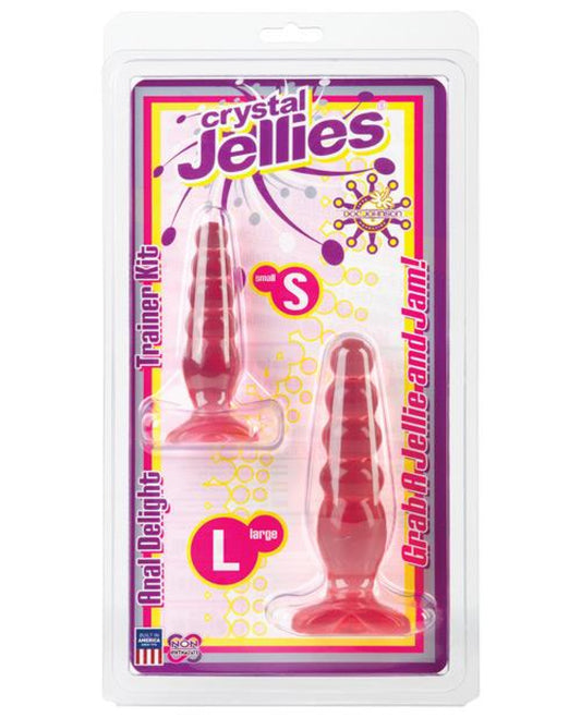 Crystal Jellies Anal Delight Trainer Kit Doc Johnson 1657