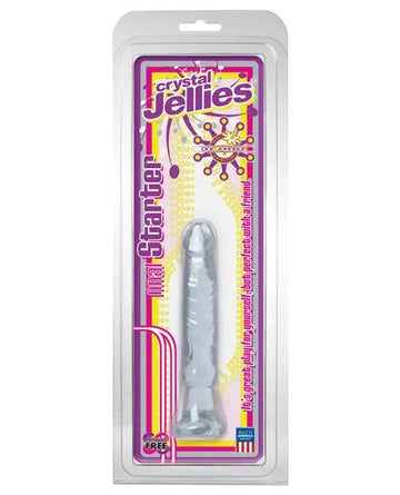 Crystal Jellies 6" Anal Starter - Clear Doc Johnson