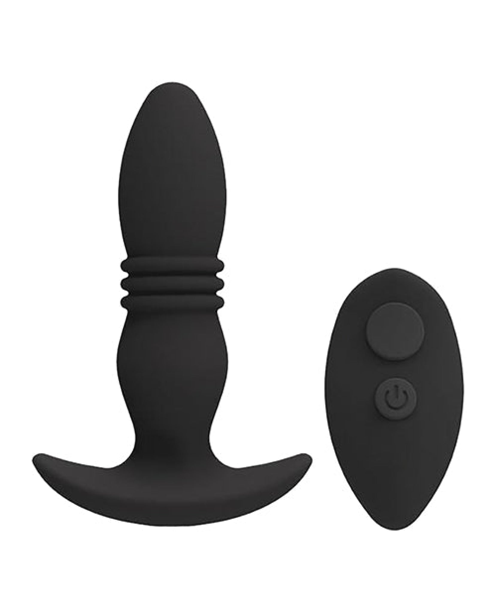 A Play Rise Rechargeable Silicone Anal Plug W/remote Doc Johnson