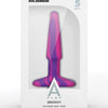A Play 5" Groovy Silicone Anal Plug - Multicolor-pink Doc Johnson