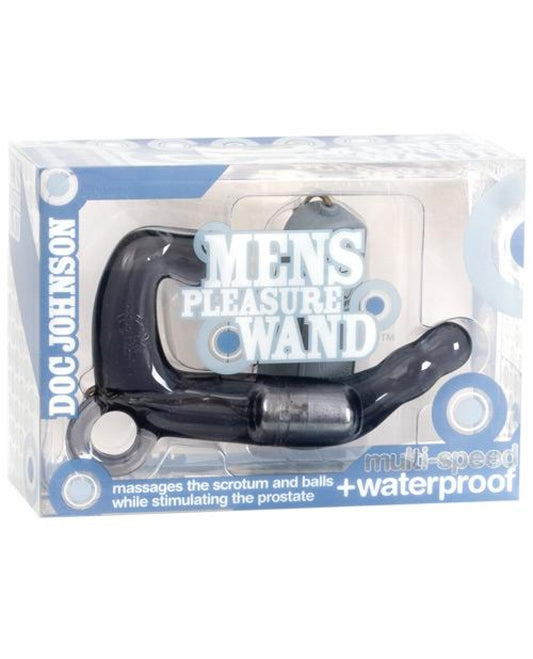 Men's Pleasure Wand Waterproof - Charcoal Doc Johnson 1657