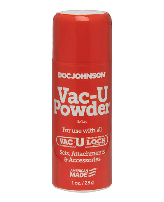 Vac-u-lock Powder Lubricant - White Doc Johnson