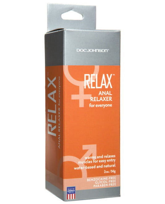 Relax Anal Relaxer - 2 Oz Tube Doc Johnson 1657