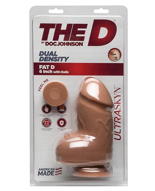 "The D 6"" Fat D with balls" Doc Johnson