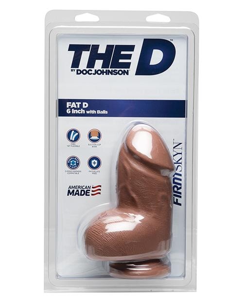 The D Fat D W/balls Doc Johnson
