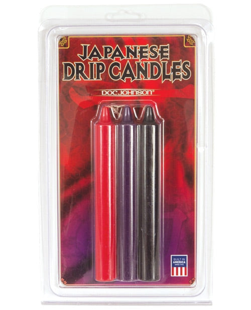 Japanese Drip Candles - Pack Of 3 Doc Johnson