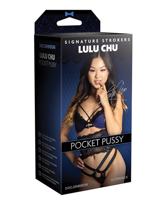Signature Strokers Ultraskyn Pocket Pussy - Lulu Chu Doc Johnson 1657