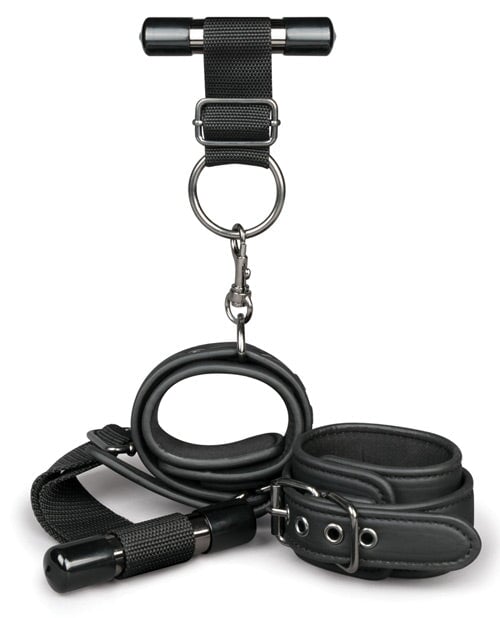 Easy Toys Over The Door Wrist Cuffs - Black Easy Toys