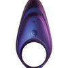 Hueman Neptune Vibrating Cock Ring - Purple Easy Toys