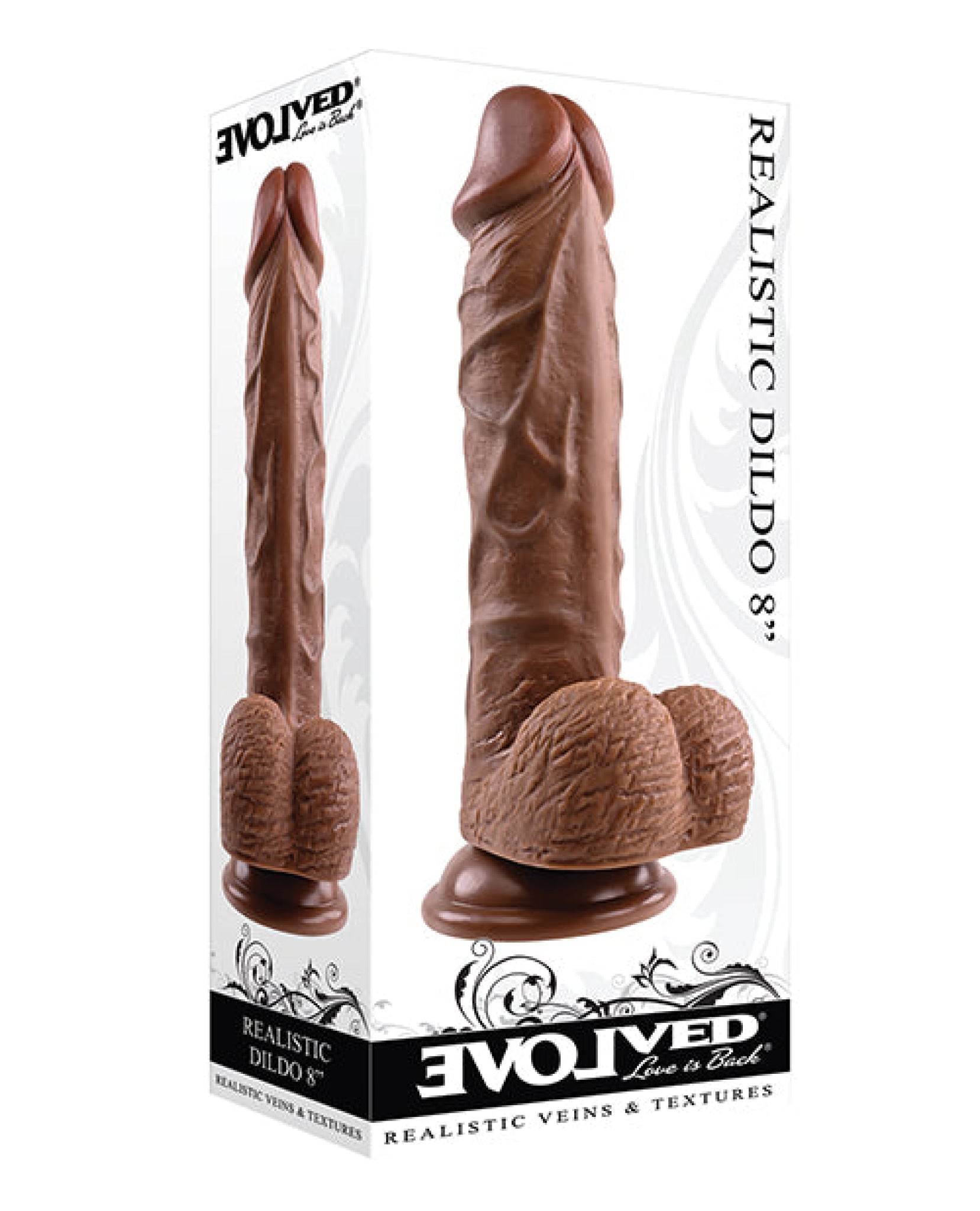 Evolved 8" Realistic Dildo W/balls Evolved Novelties