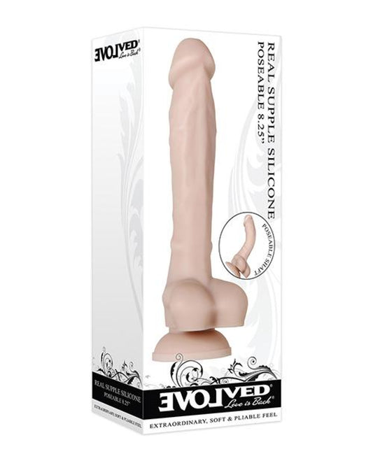 Evolved Real Supple Silicone Poseable 8.25” Evolved Novelties 500