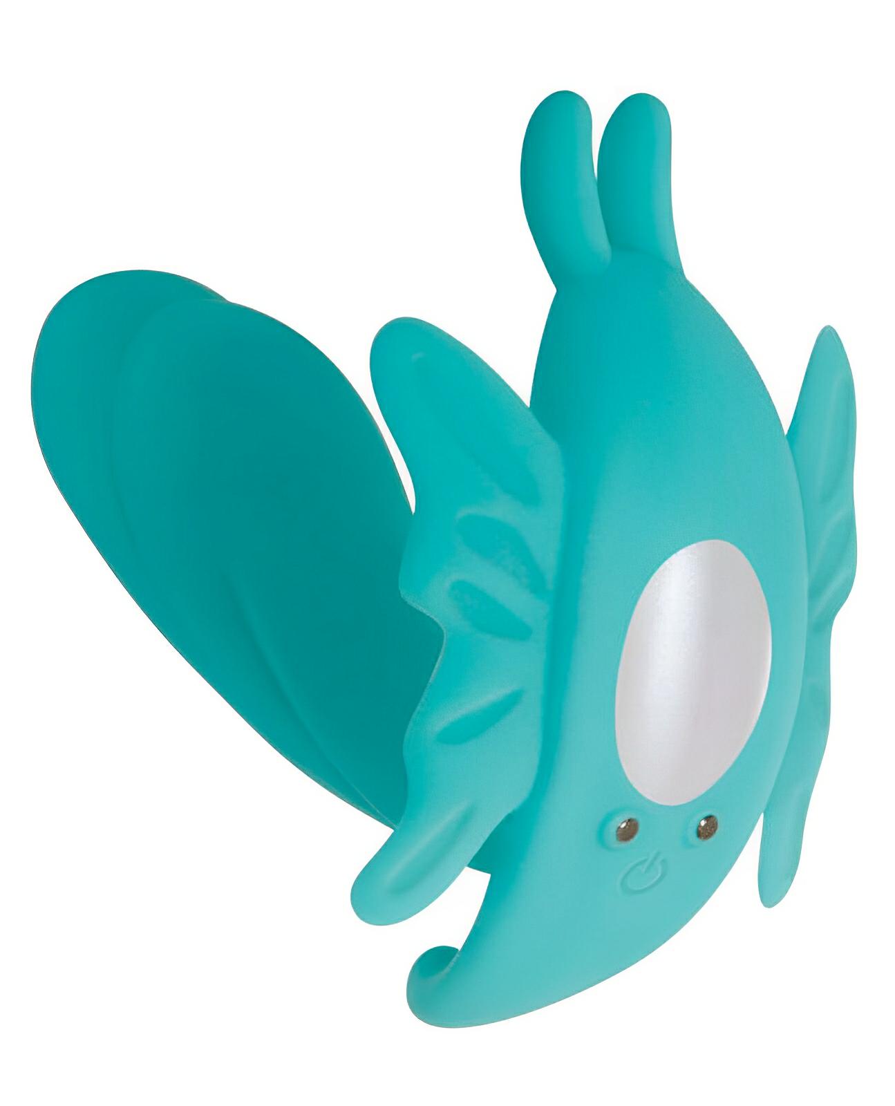 Evolved The Butterfly Effect Rechargeable Dual Stim - Teal Evolved Novelties