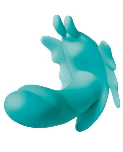 Evolved The Butterfly Effect Rechargeable Dual Stim - Teal Evolved Novelties