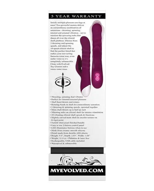 Evolved Lovely Lucy - Purple Evolved Novelties