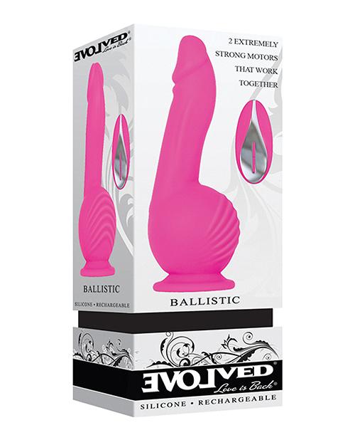 Evolved Ballistic Dildo - Pink Evolved Novelties