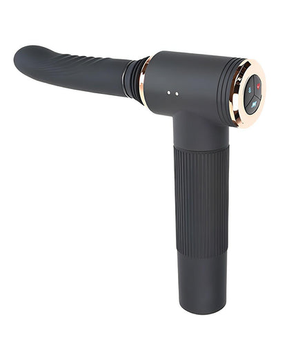 Evolved Too Hot To Handle Thrusting Machine - Black Evolved Novelties