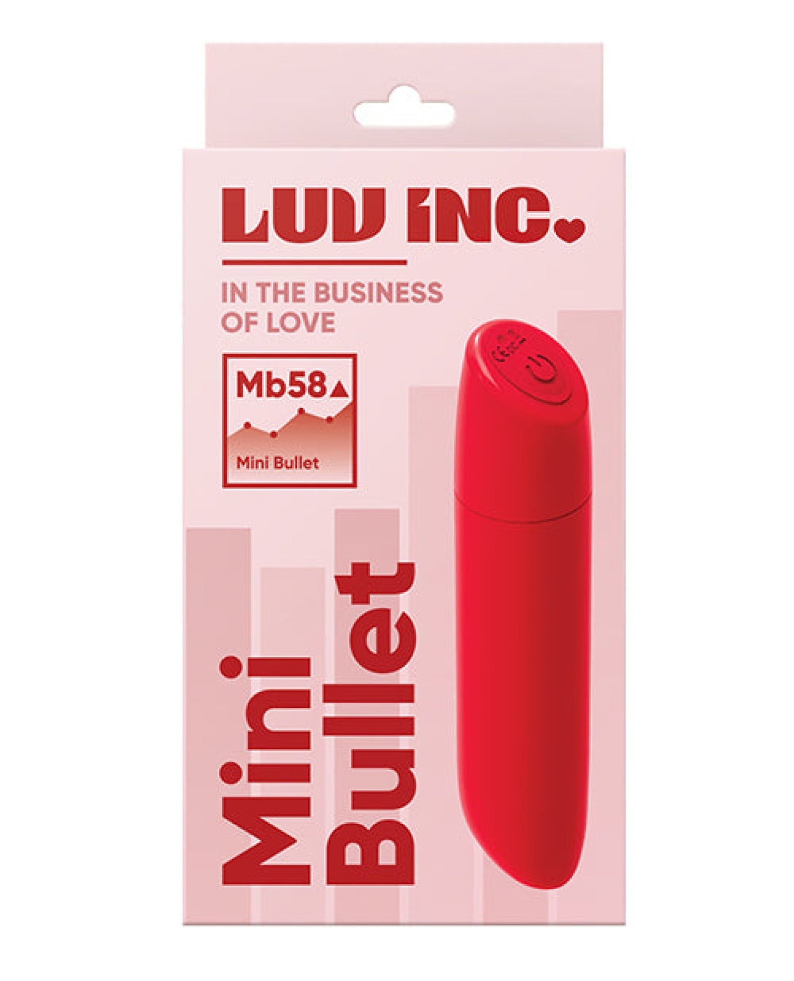 Luv Inc. 4" Mini Bullet - Red Luv Inc.