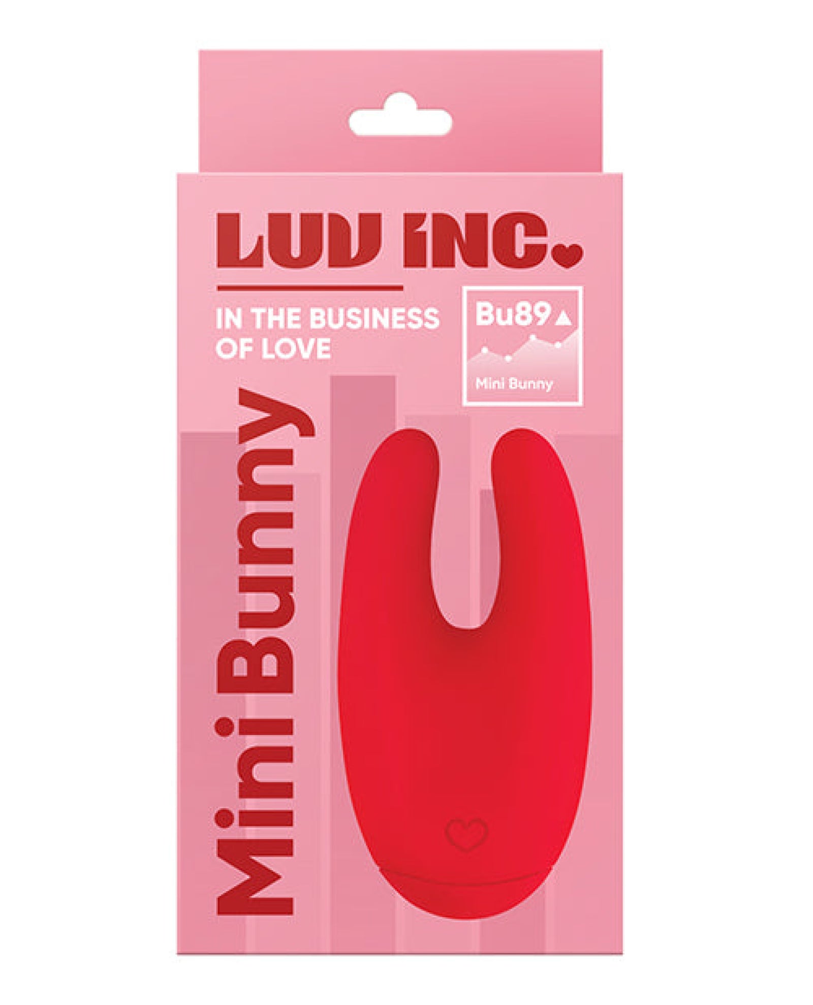 Luv Inc. U -shape Mini Bunny - Red Luv Inc.