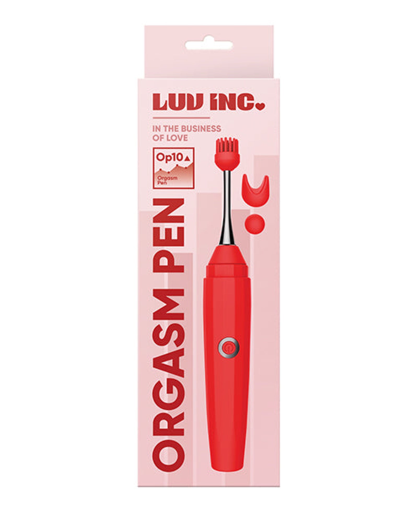 Luv Inc. Orgasm Pen W/three Attachments Luv Inc.