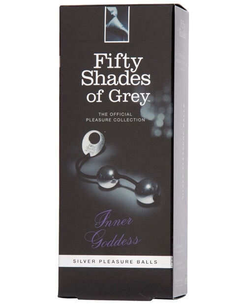 Fifty Shades Of Grey Inner Goddess Silver Metal Pleasure Balls Lovehoney 1657