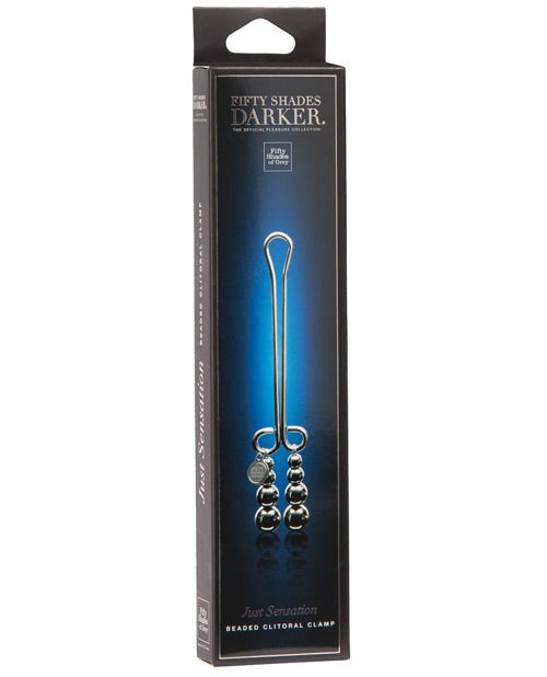 Fifty Shades Darker Just Sensation Beaded Clitoral Clamp Lovehoney
