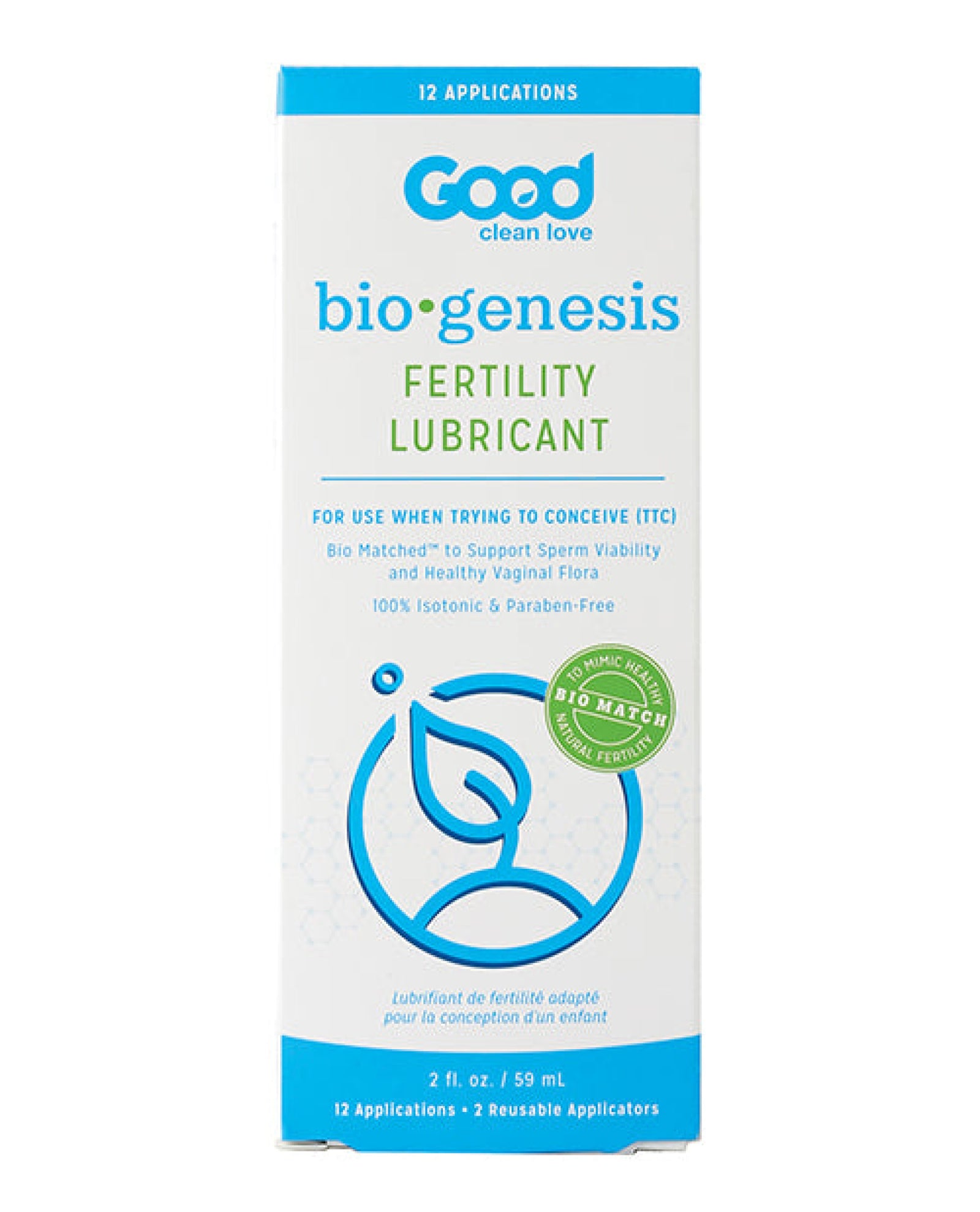 Good Clean Love Biogenesis Fertility Lubricant - 2 Oz Good Clean Love