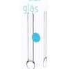 Glas 7" Straight Glass Dildo - Clear Gläs