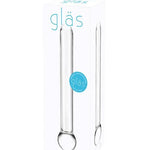 Glas 7" Straight Glass Dildo - Clear Gläs