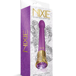 Nixie Mystic Wave Satin Bulb Vibe - 10 Function Amethyst Nixie