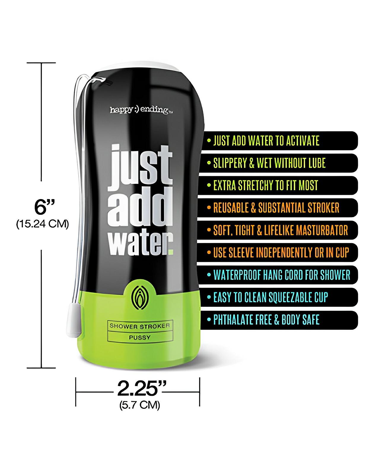 Just Add Water Shower Pussy - Tan The Happy Ending