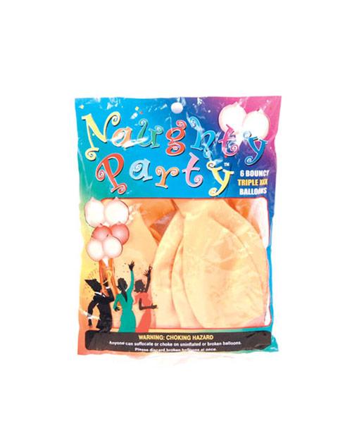 Naughty Party Boobie Balloons Golden Triangle