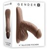 Gender X 4" Silicone Packer - Dark Gender X