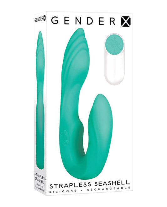 Gender X Strapless Seashell - Teal Gender X 500