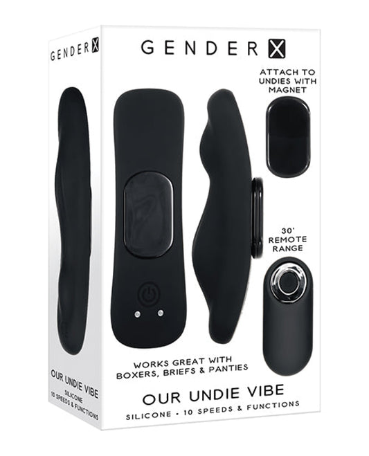 Gender X Our Undie Vibe - Black Gender X 1657