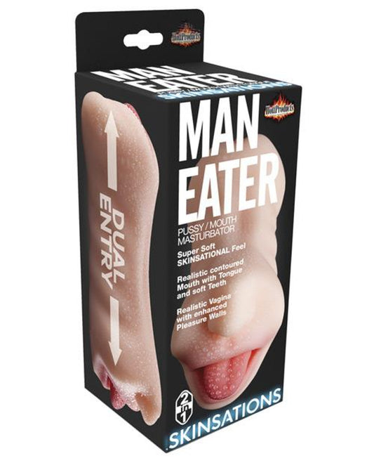 Skinsations Man Eater Pussy-mouth Masturbator Hott Products 1657