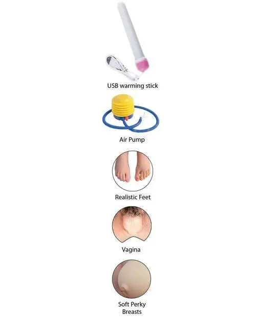 Fuck Friends Love Doll 2 Orifice - Amber Hott Products