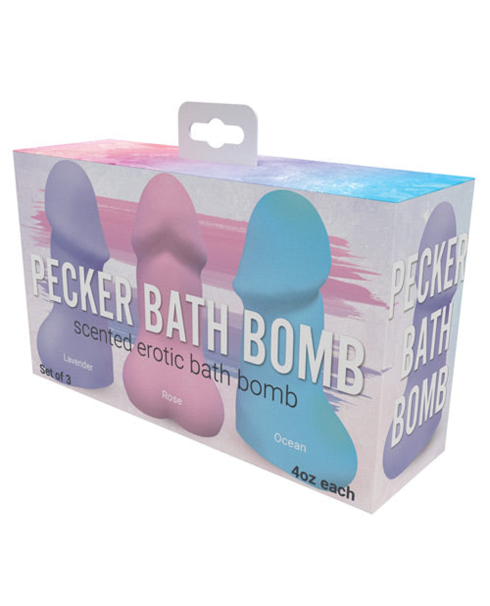 Pecker Bath Bomb - Pack Of 3 Hott Products