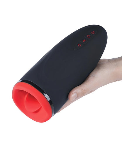 Dayo Autoblowjob Clamping Penis Massager - Black Uc Global Trade