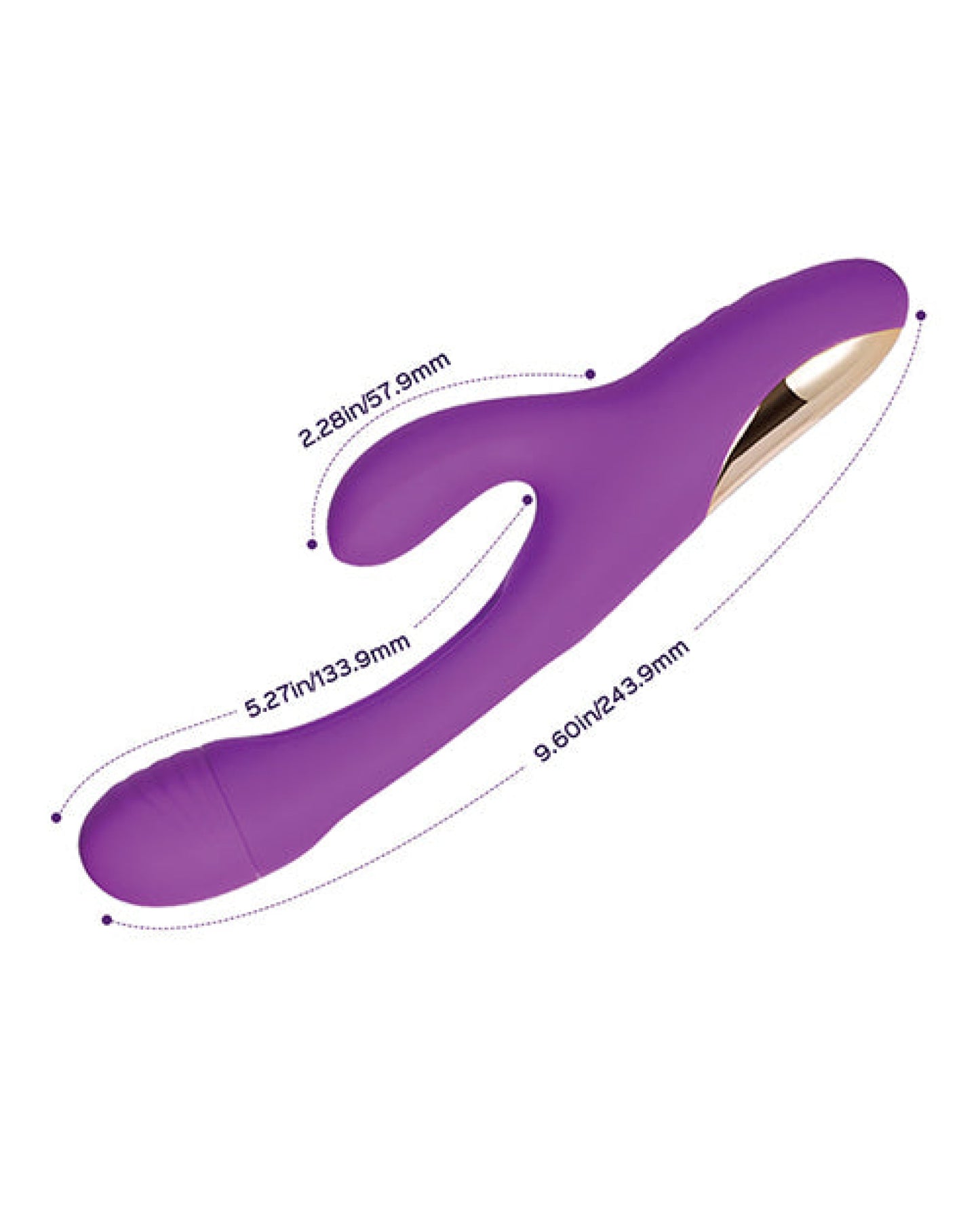 Bora G-spot Tapping Rabbit Vibrator - Purple Uc Global Trade