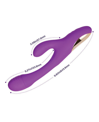 Bora G-spot Tapping Rabbit Vibrator - Purple Uc Global Trade