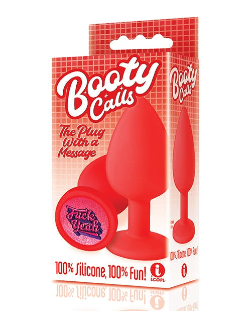 The 9's Booty Calls Fuck Yeah Plug - Red Icon