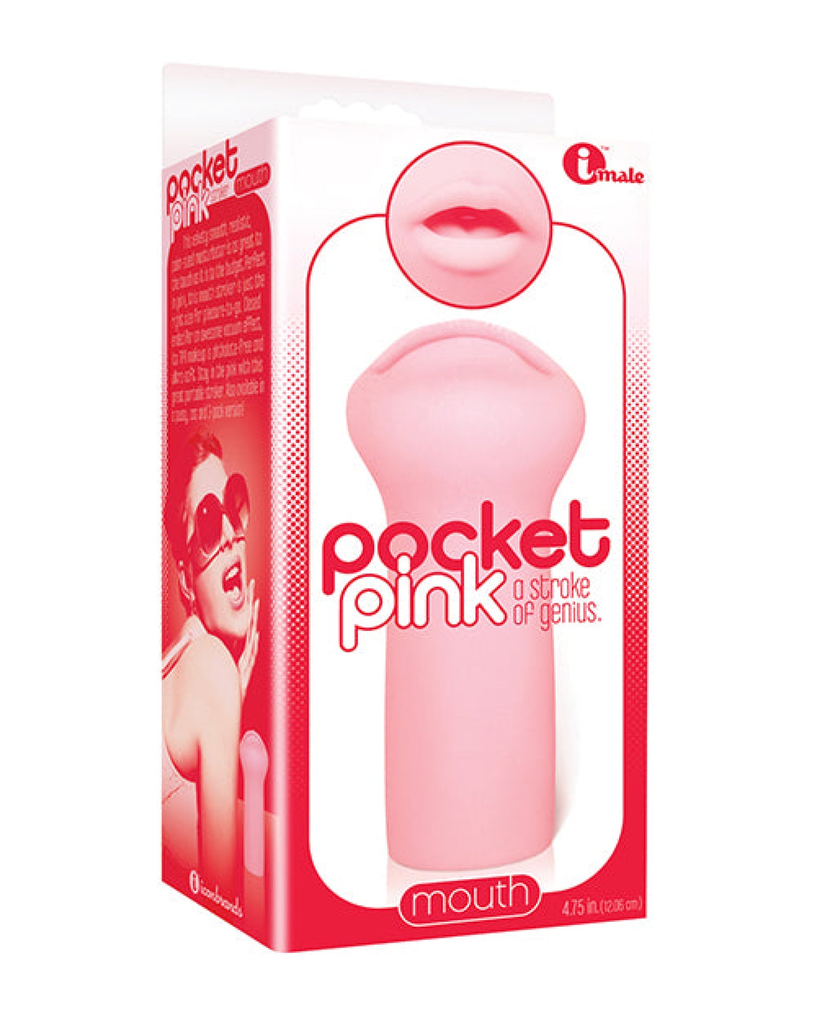 The 9's Pocket Pink Mini Mouth Masturbator Icon